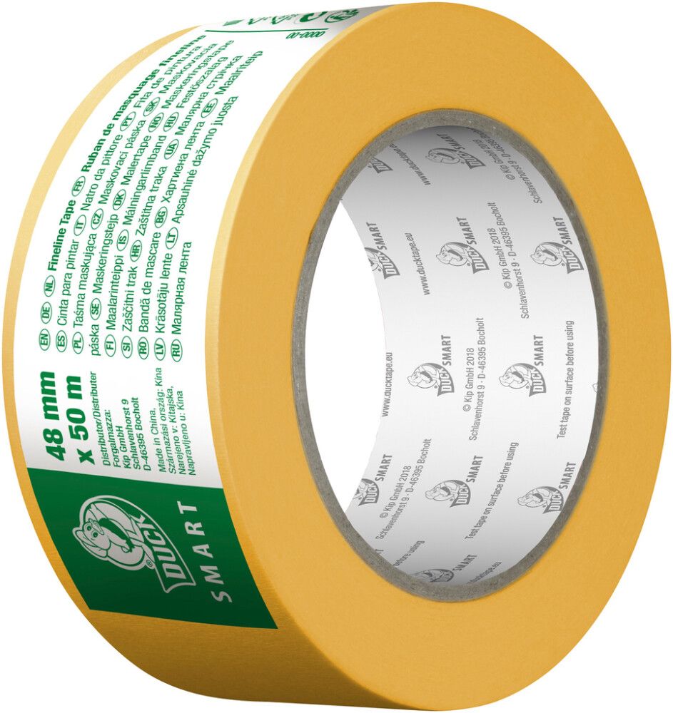 Maalarinteippi Duck Smart Fineline 48 mm x 50 m