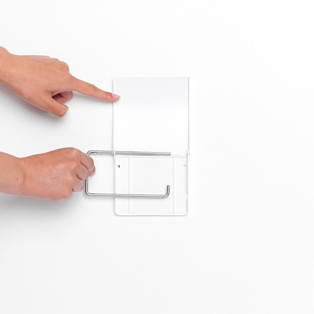 Wc-paperiteline Brabantia Renew valkoinen