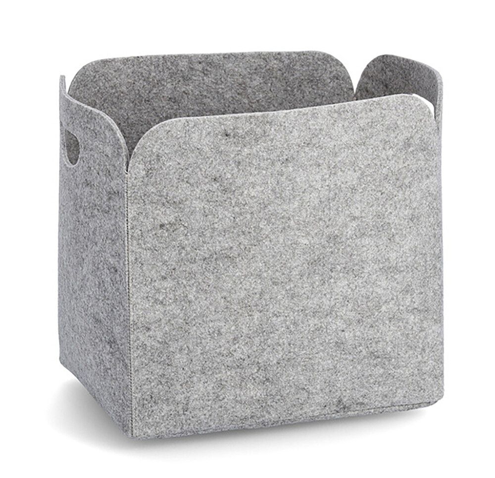 Säilytyslaatikko Zeller harmaa 36 x 28 x 36 cm