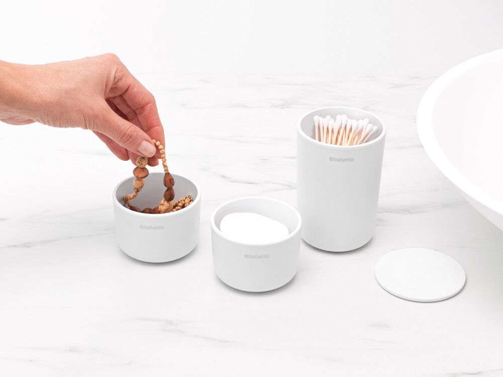 Säilytyspurkki Brabantia Renew 3 kpl valkoinen