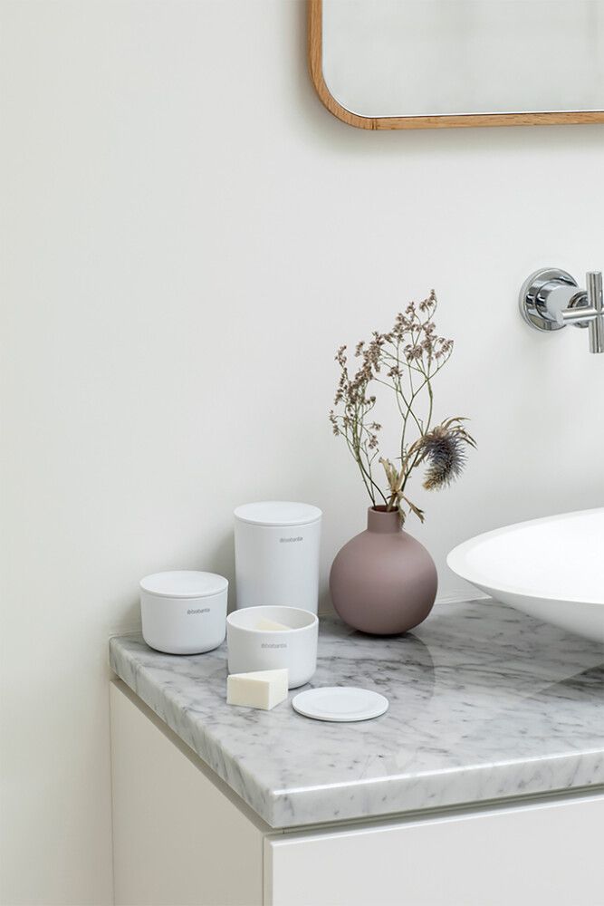 Säilytyspurkki Brabantia Renew 3 kpl valkoinen