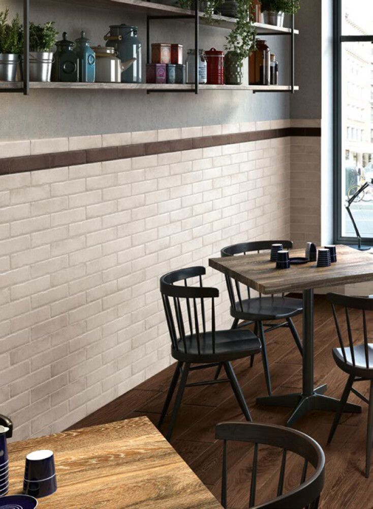 Seinä-/lattialaatta Time 7 x 28 cm Ficelle