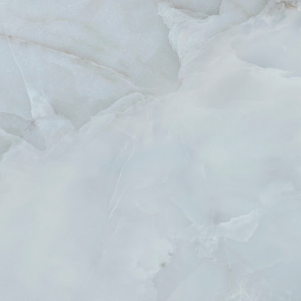 Lattialaatta Azteca Onyx Lux Light Blue 60 x 60 cm