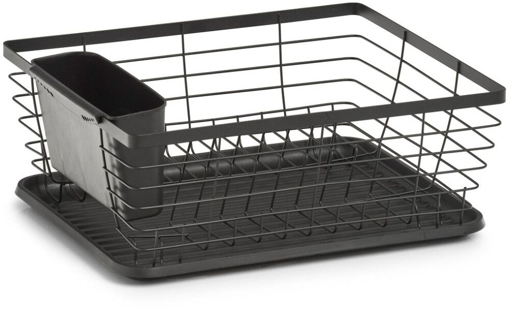 Astiankuivausteline Zeller Musta 37 x 30,5 x 14,5 cm