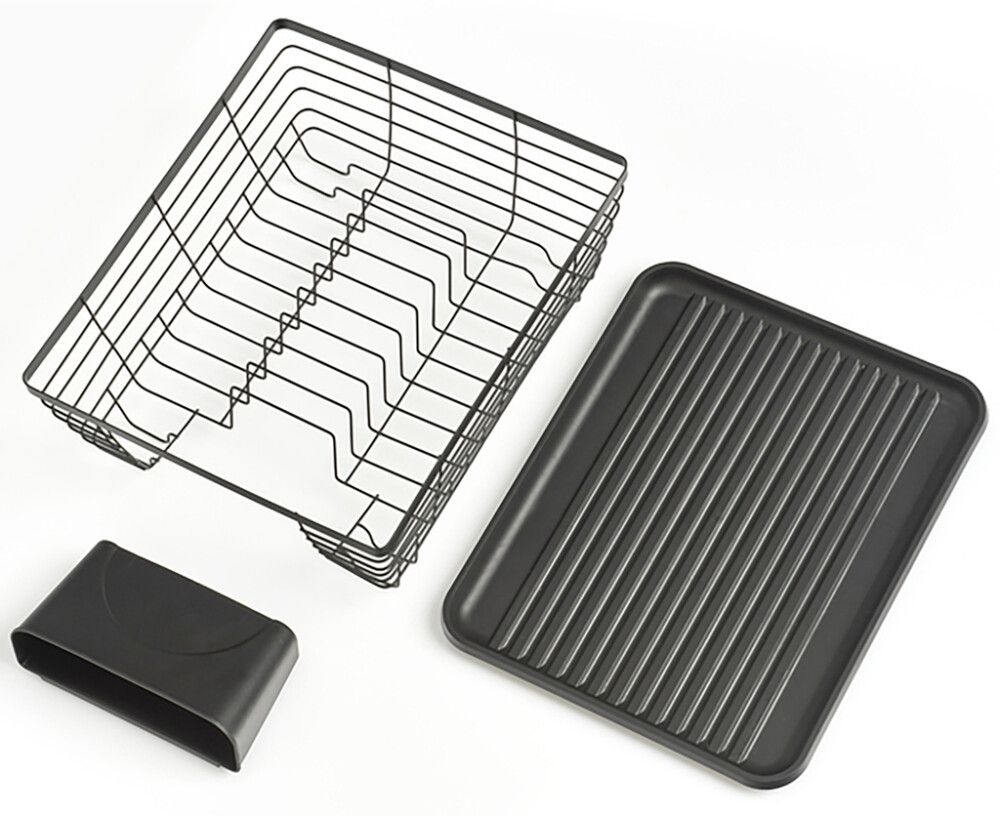 Astiankuivausteline Zeller Musta 37 x 30,5 x 14,5 cm