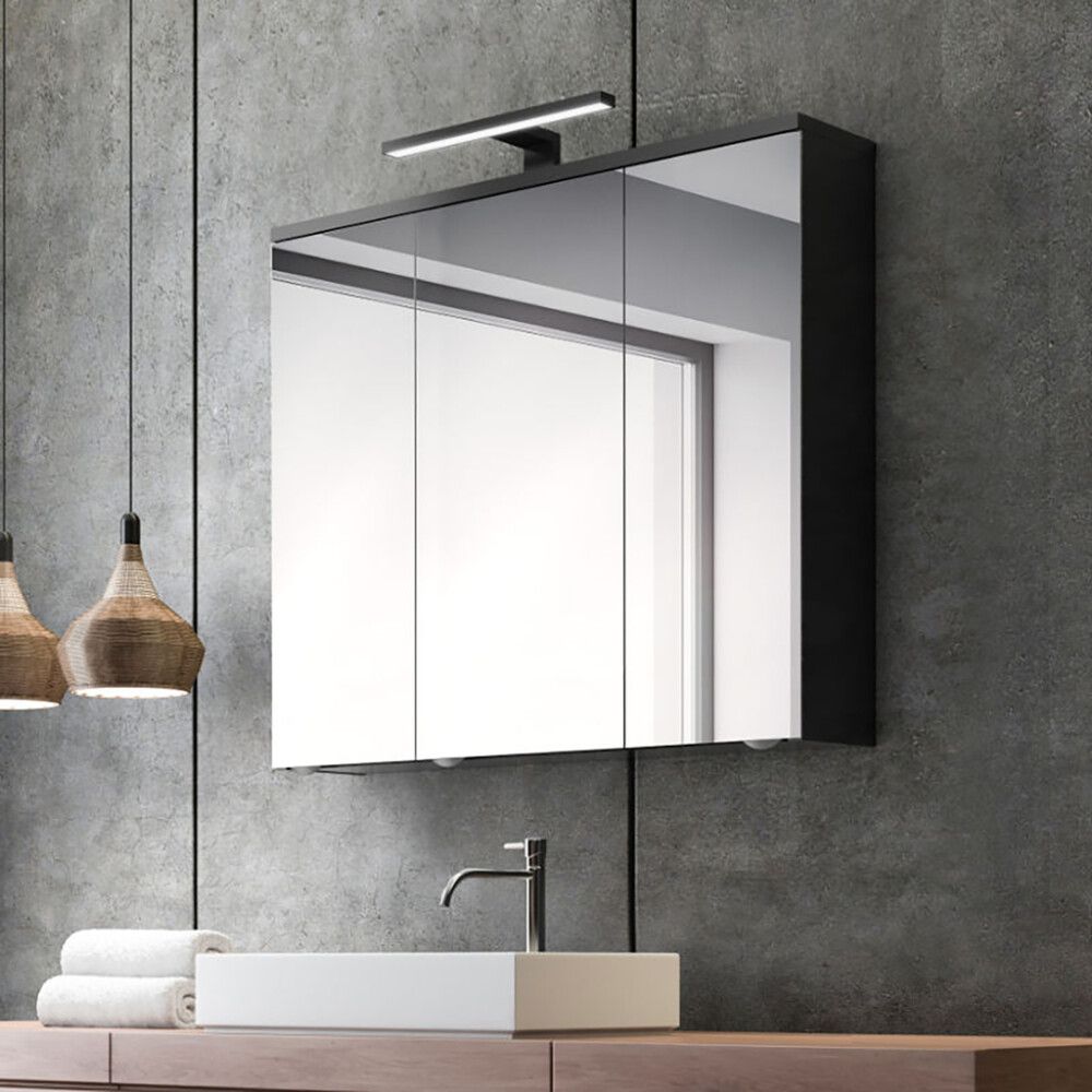 Peilikaappi Jokey Arda Musta 73 x 68 cm