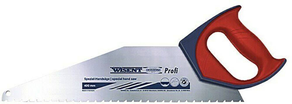 Erikoiskäsisaha Wisent Profi 400 mm Erittäin hieno hammastus