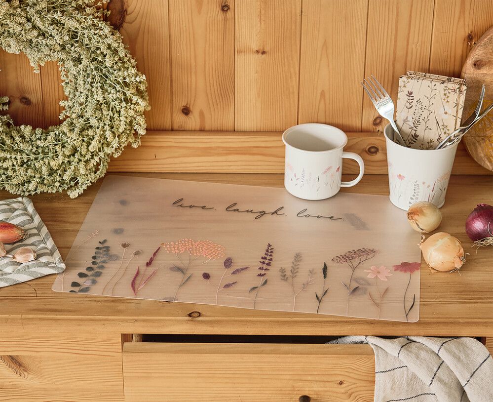 Tabletti Zeller Kukat 45 x 30 PVC