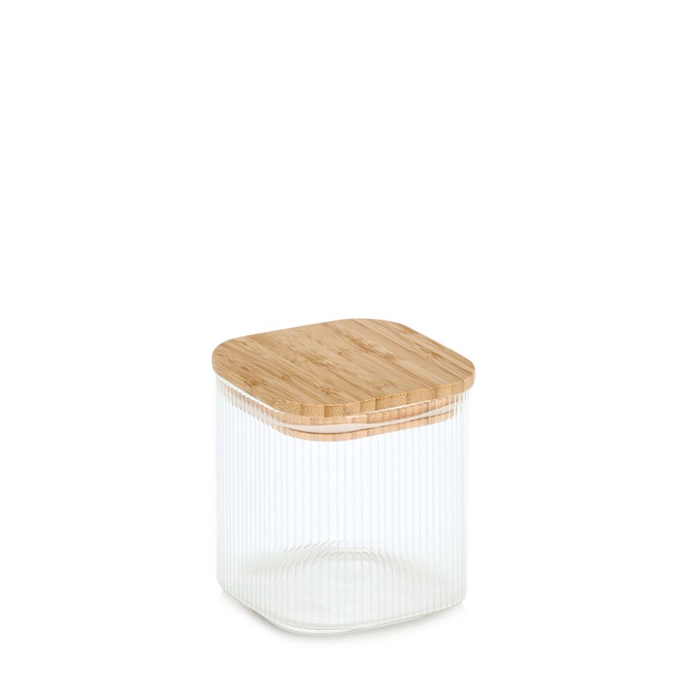 Lasinen säilytysastia Zeller metallikansi 0,72 l