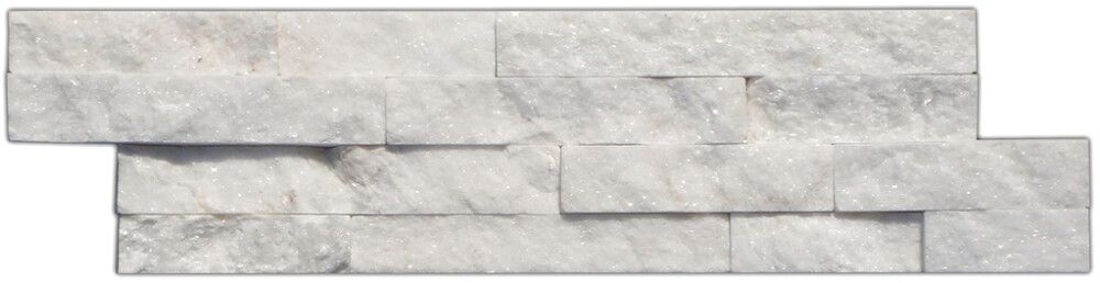 Verhoilukivi Nature valkoinen 40 x 10 cm