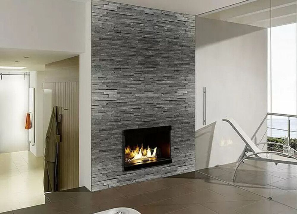 Verhoilukivi Nature musta 40 x 10 cm