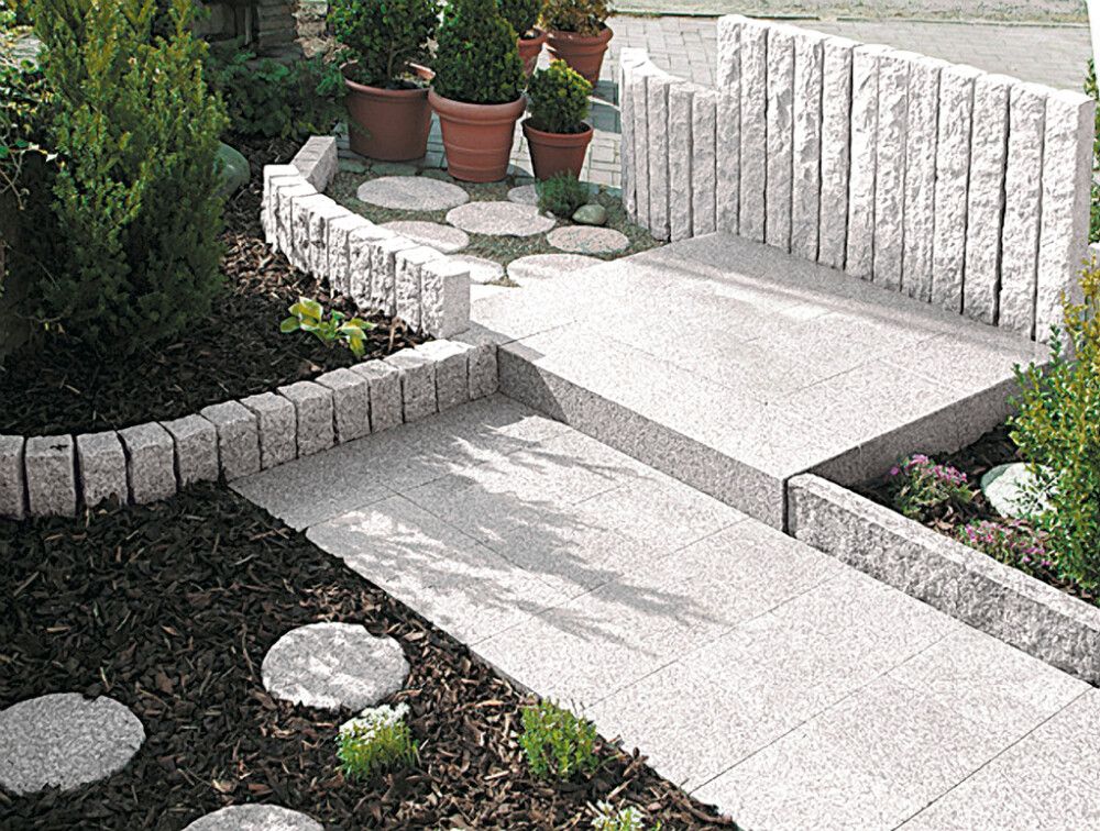 Graniittilaatta Eurostone antrasiitti 60 x 60 x 3 cm