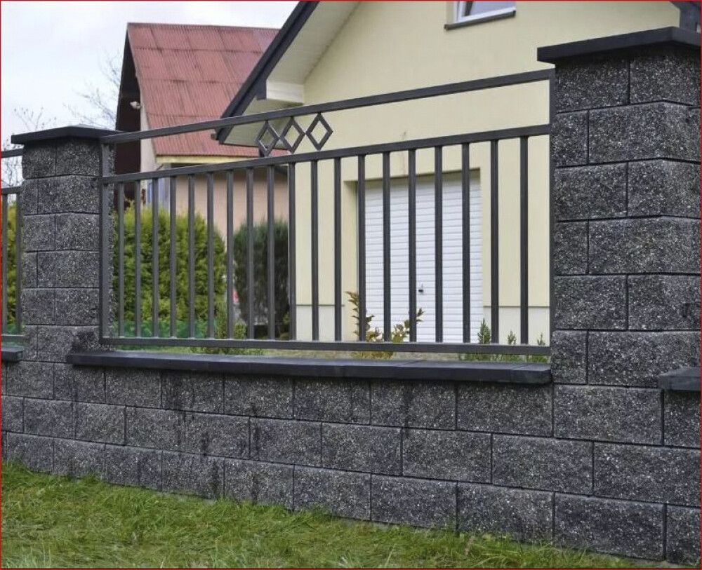 Graniittipaalu Eurostone antrasiitti 10 x 12 x 100 cm