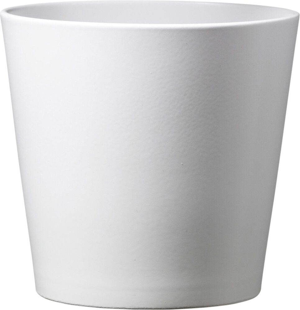 Suojaruukku Dallas matta valkoinen 14 cm