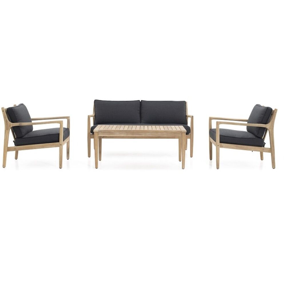 Sohvaryhmä Sunfun Wagner harmaa pehmuste