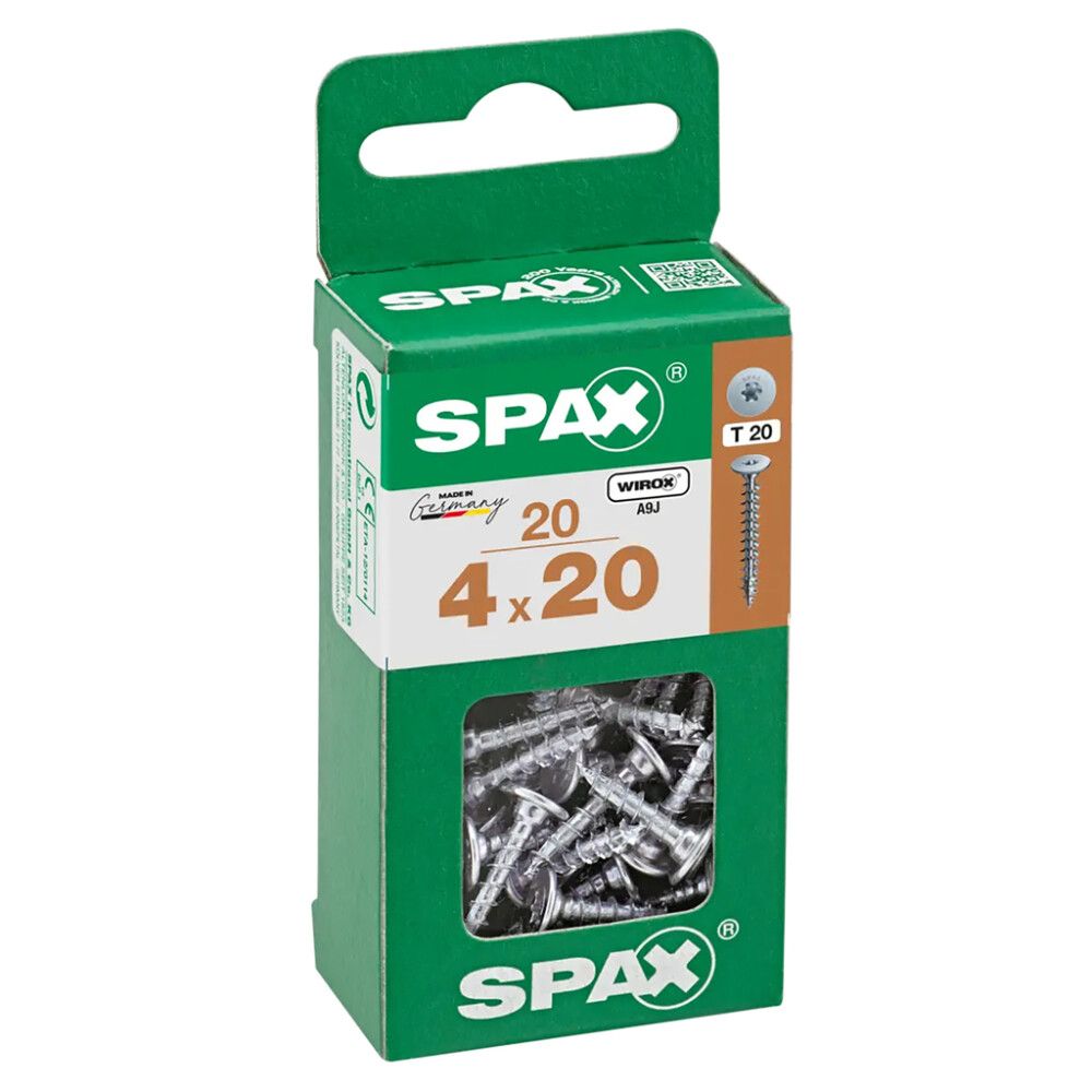 Yleisruuvi Spax TRX WIROX 4x20 mm 20KPL