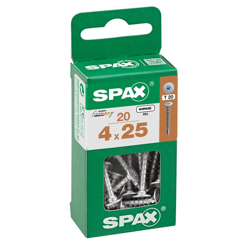 Yleisruuvi Spax TRX WIROX 4x25 mm 20KPL
