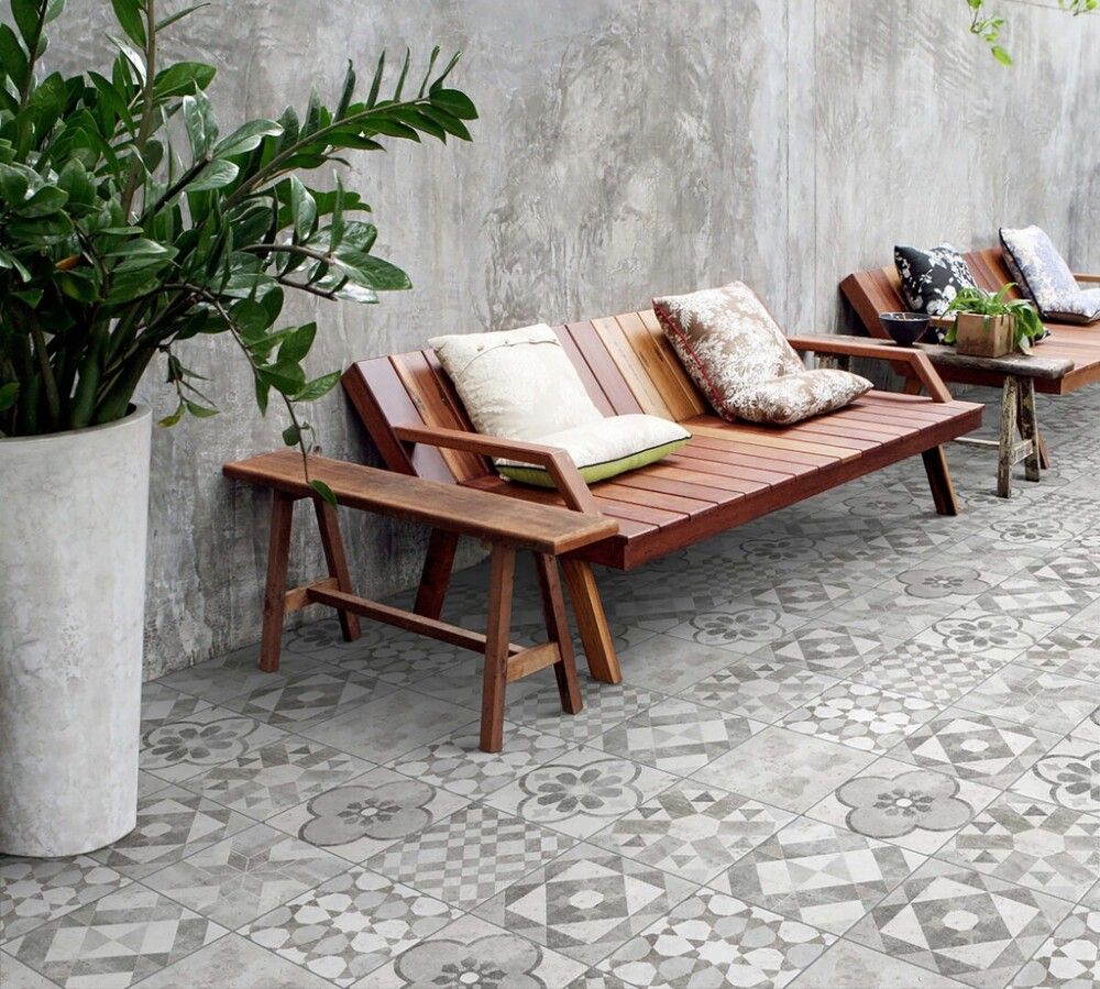 Lattialaatta Frassinoro Neo Villa Mix 20 x 20 cm