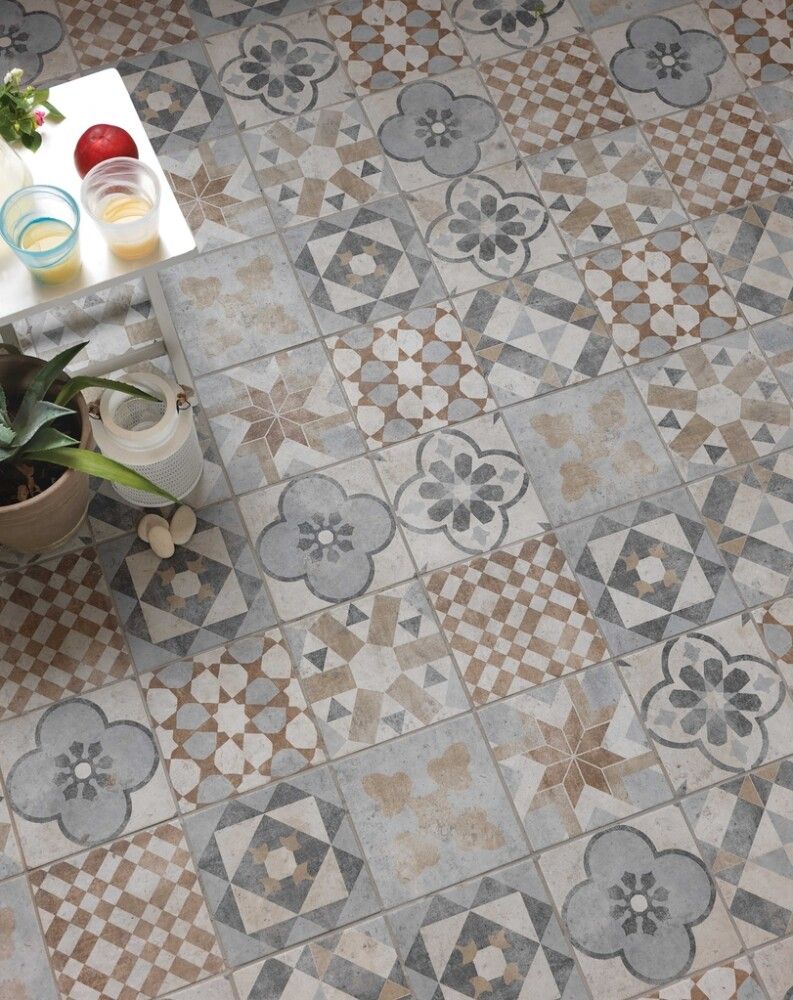 Lattialaatta Frassinoro Neo Villa Mix 20 x 20 cm