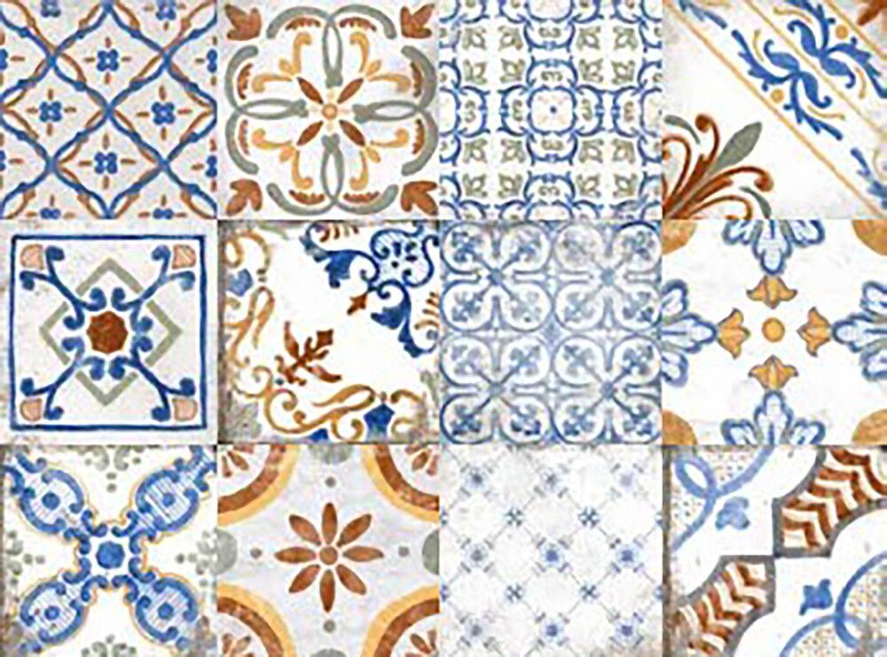 Seinä-/lattialaatta Frassinoro Amalfi Mix 20 x 20 cm