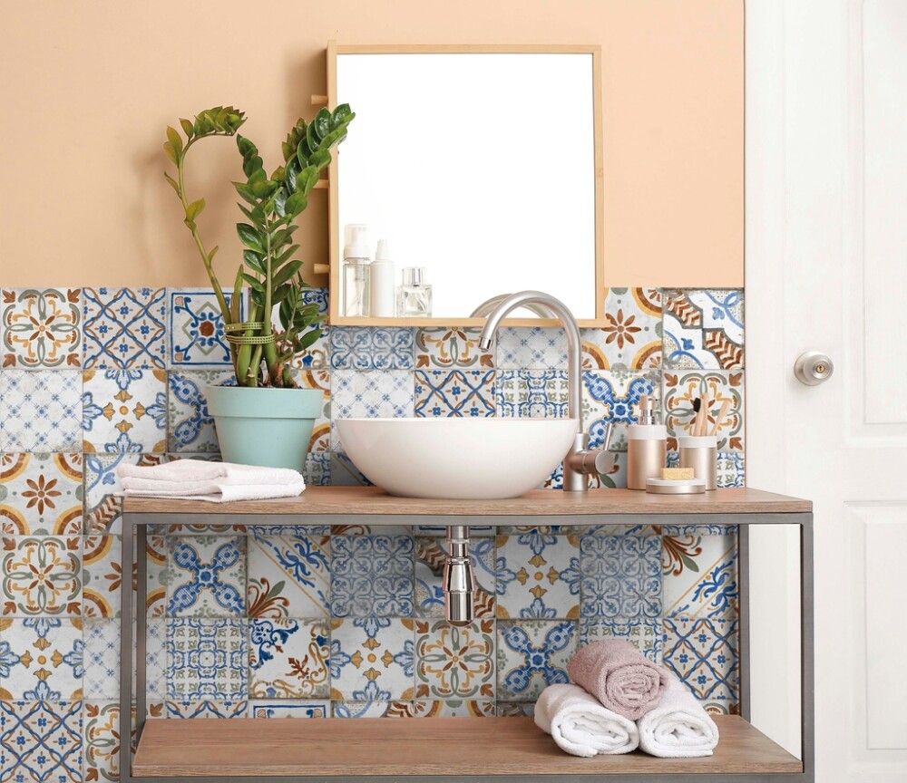 Seinä-/lattialaatta Frassinoro Amalfi Mix 20 x 20 cm