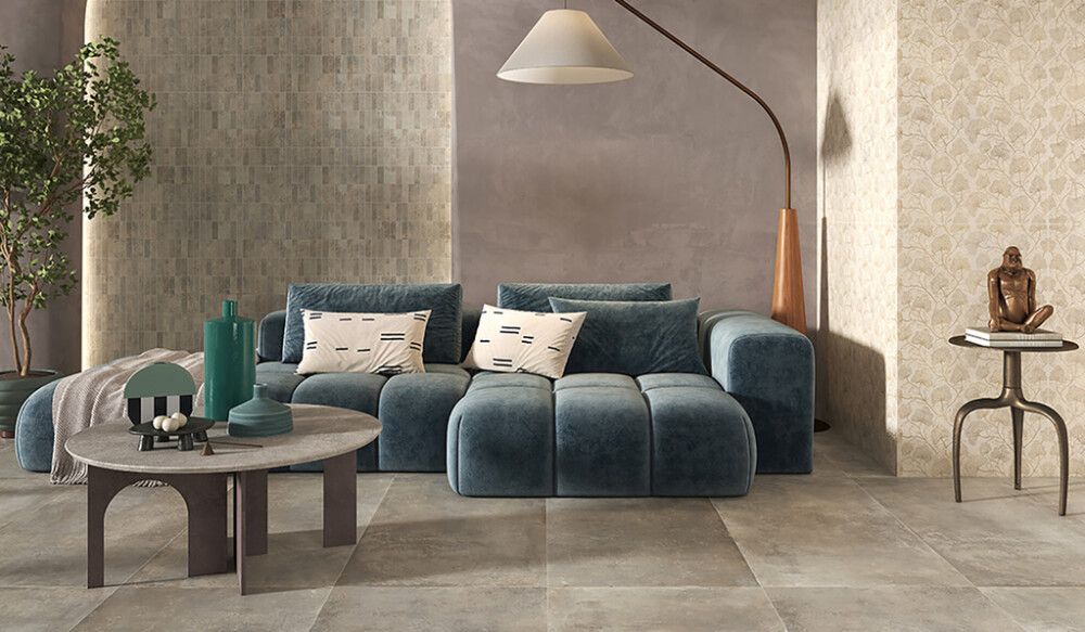 Lattialaatta Frassinoro Hakido harmaa rektifioitu 60 × 119,8 cm