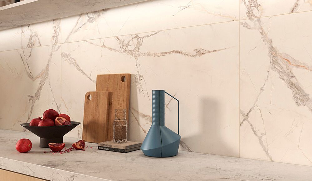 Lattialaatta Frassinoro Iberis Crystal rektifioitu 60 × 119,8 cm