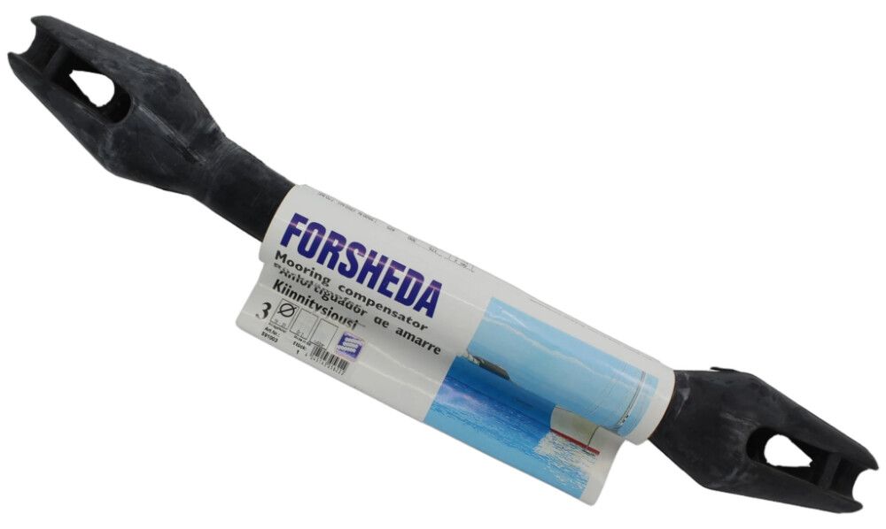 Kiinnitysjousi Seilflechter Forsheda musta koko 3