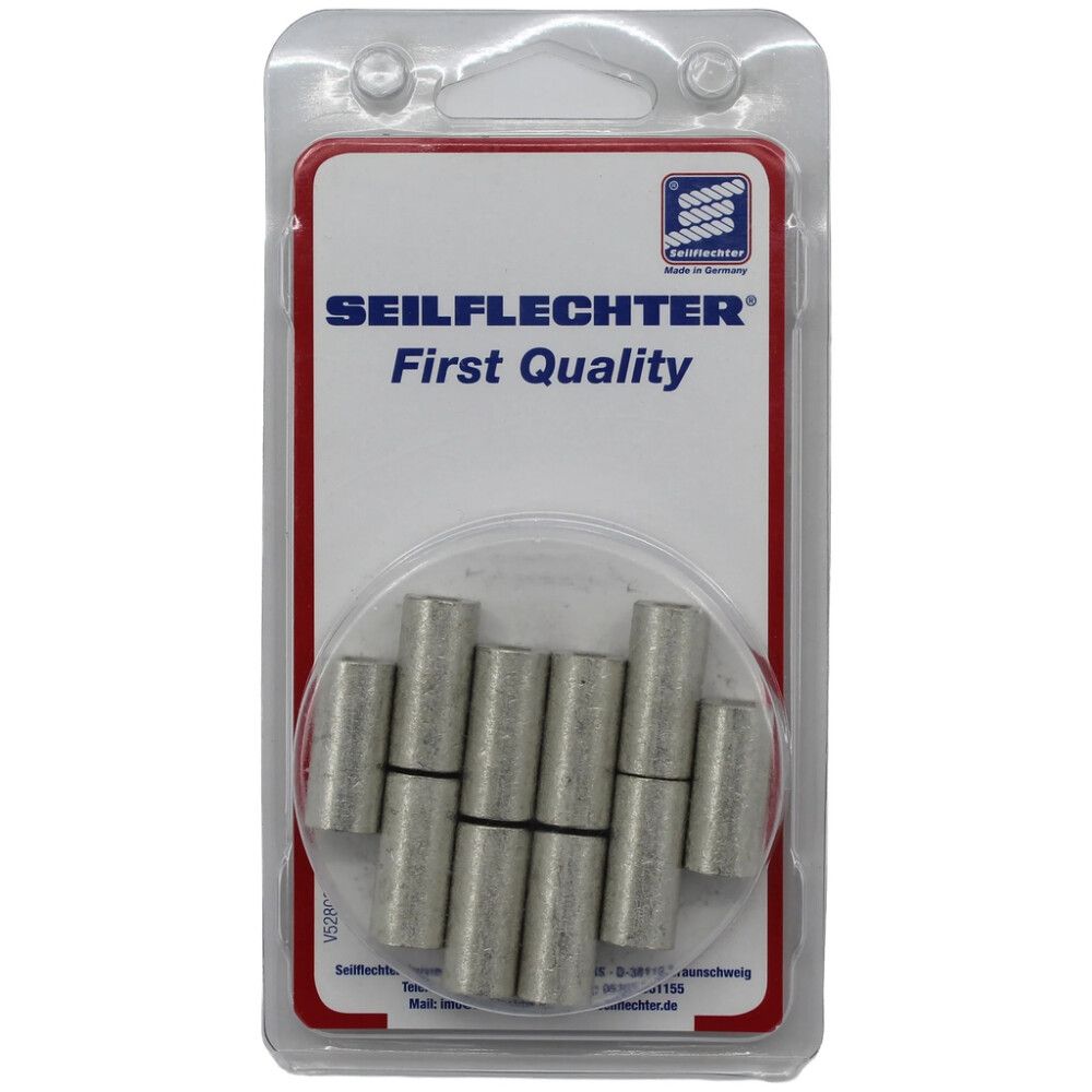 Kuparilukko Seilflechter sinkitty 5,0 mm 10 kpl/pkt