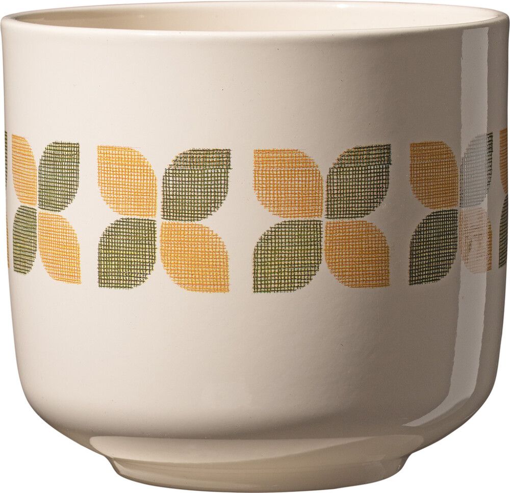 Suojaruukku Bari Retro beige-kukka 13 cm