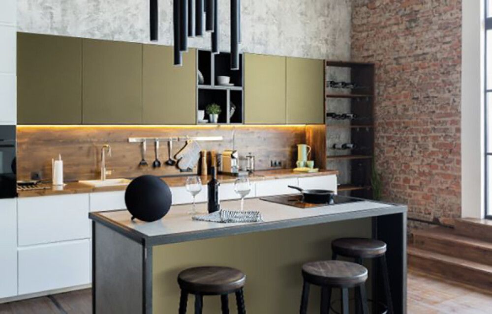 Kontaktimuovi Brass Mat 45 x 150 cm