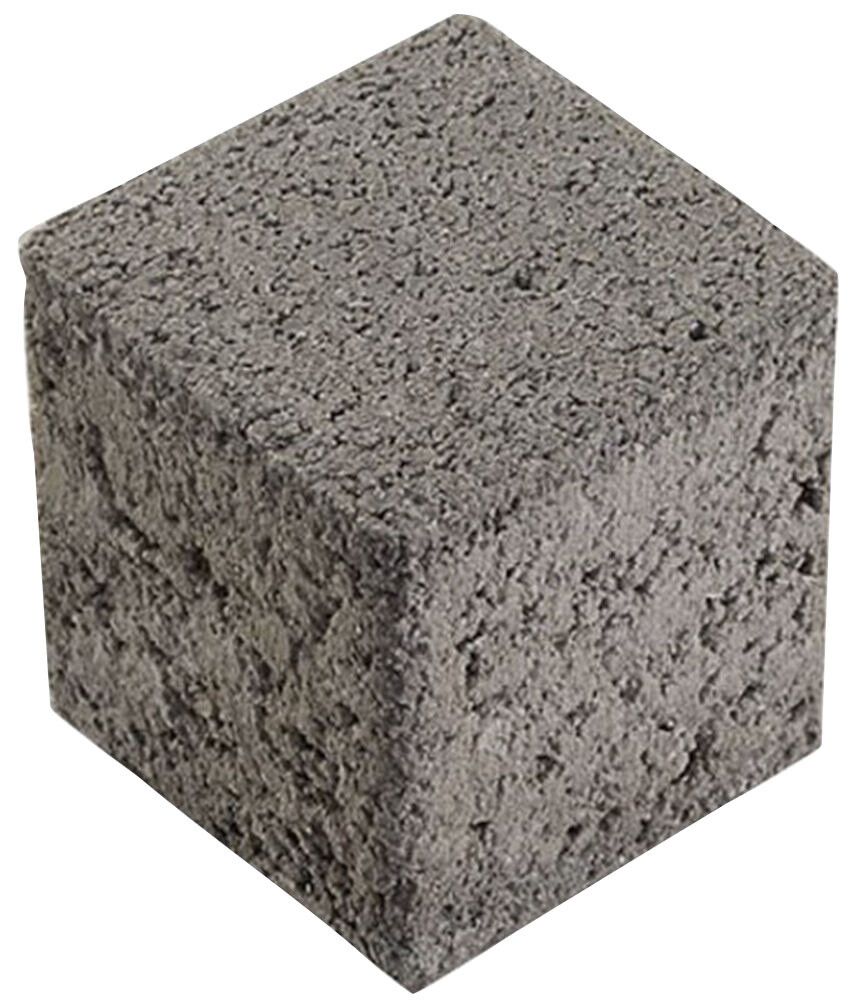 Täytekivi reikälaatalle 8,2 x 8,2 x 8 cm Harmaa