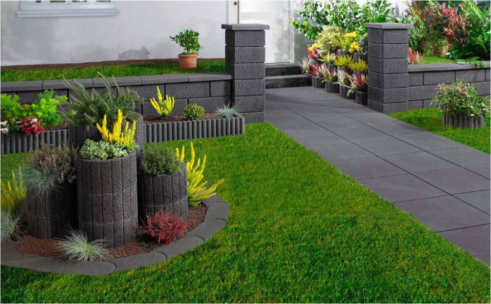 Ontelokivi 20 x 28 x 35 cm Antrasiitti