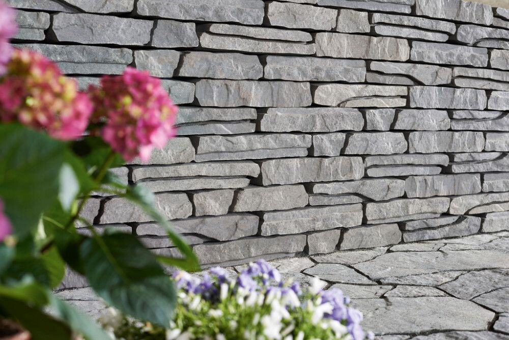 Muurikivi EHL Burgundia 40 x 18 x 8 cm Antrasiitti