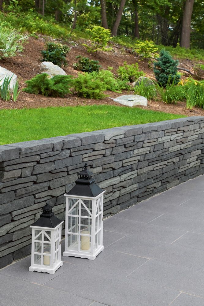 Muurikivi EHL Burgundia 40 x 18 x 8 cm Antrasiitti