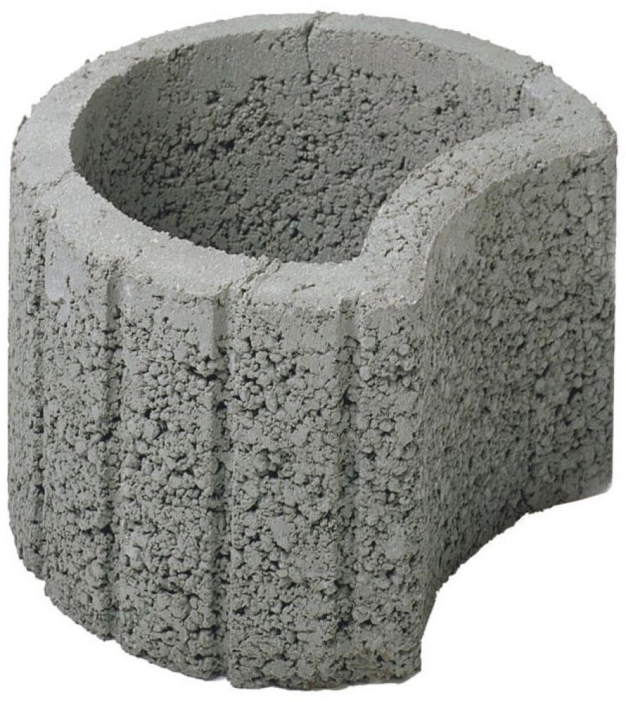 Ontelokivi 20 x 28 x 35 cm Harmaa