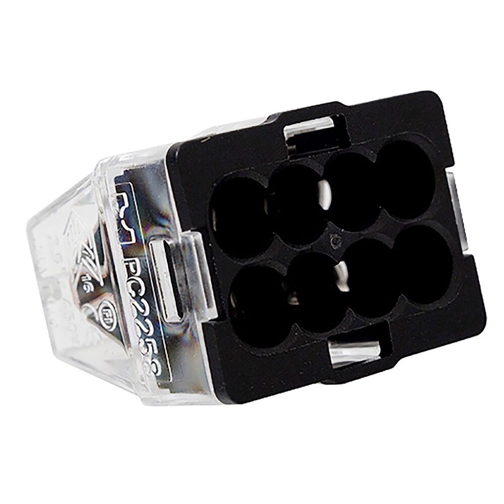 Rasialiitin Voltomat musta 8 x 2,5 mm² 50 kpl/pkt