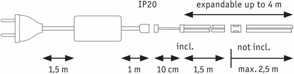 LED-nauha Paulmann MaxLED 1000 Full-Line COB