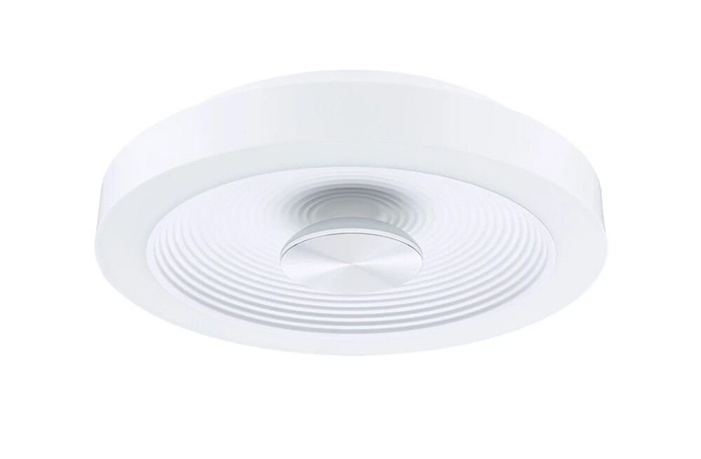 Plafondi Paulmann Volea valkoinen Ø 32 cm Valko/Hopea