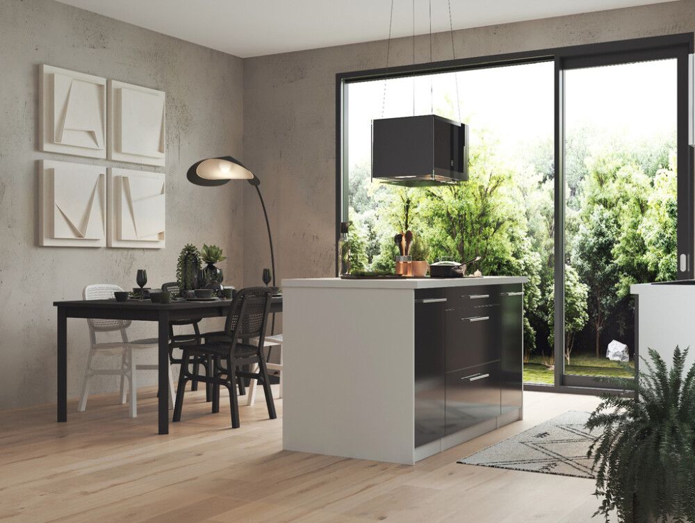 Liesituuletin Respekta Centa musta 50 cm