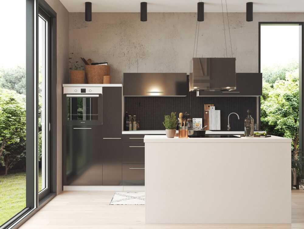 Liesituuletin Respekta Centa musta 50 cm