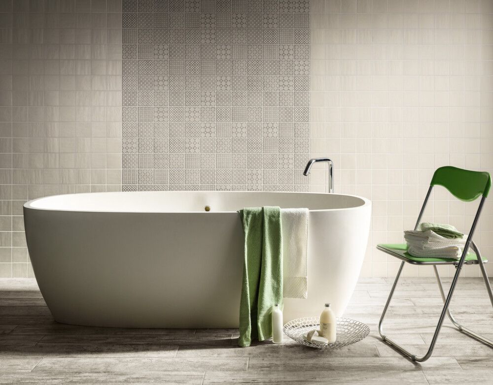 Seinälaatta Batik Harmaa 10 x 10 cm