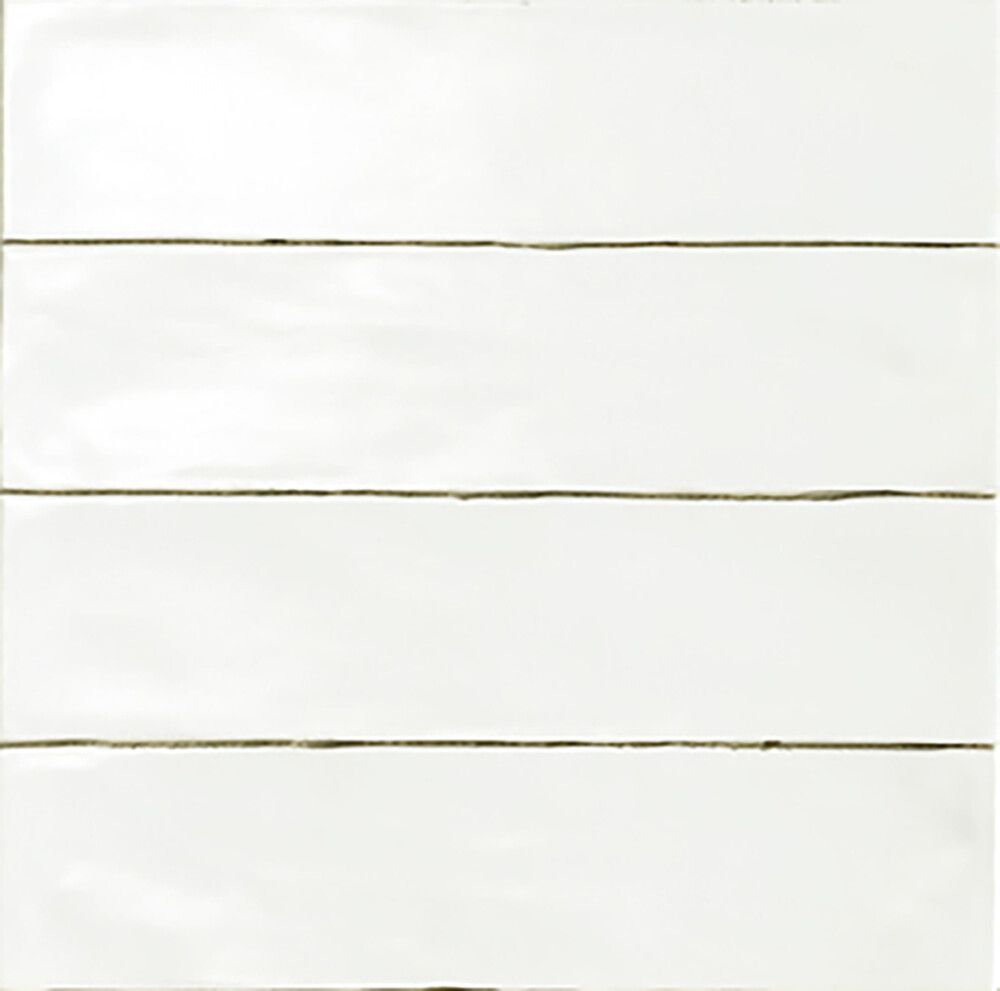 Seinälaatta Bayker Chelsea Valkoinen 7,5 x 30 cm