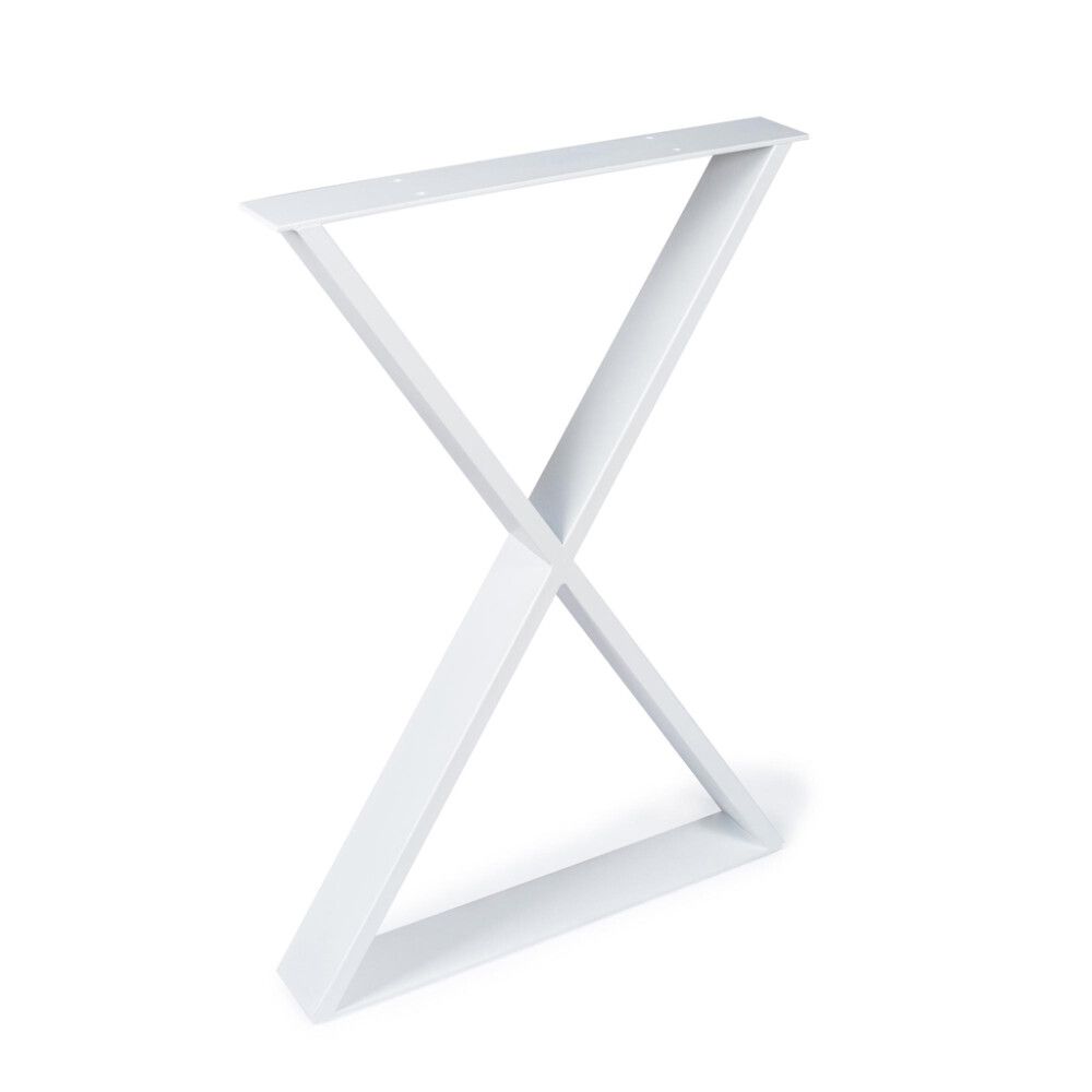 Pöydänjalka REI X-malli 71 cm musta teräs