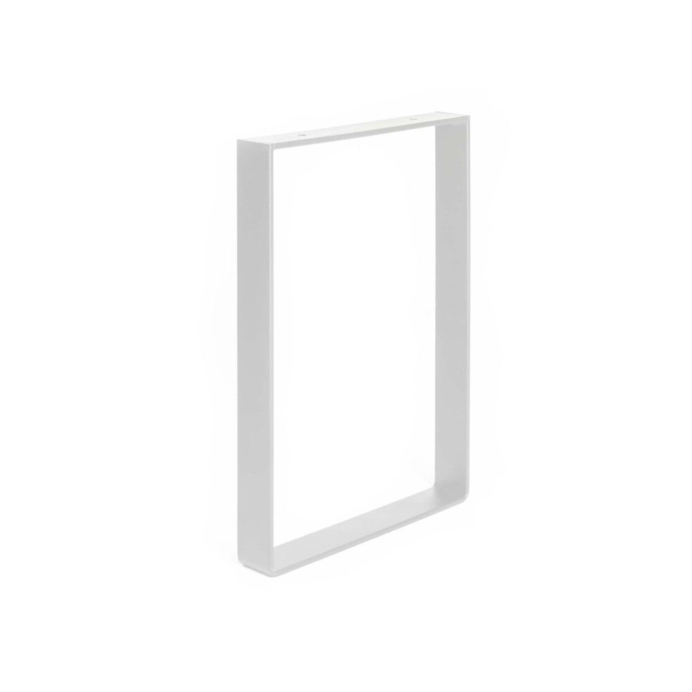 Pöydänjalka REI 35 x 25 cm mattavalkoinen teräs