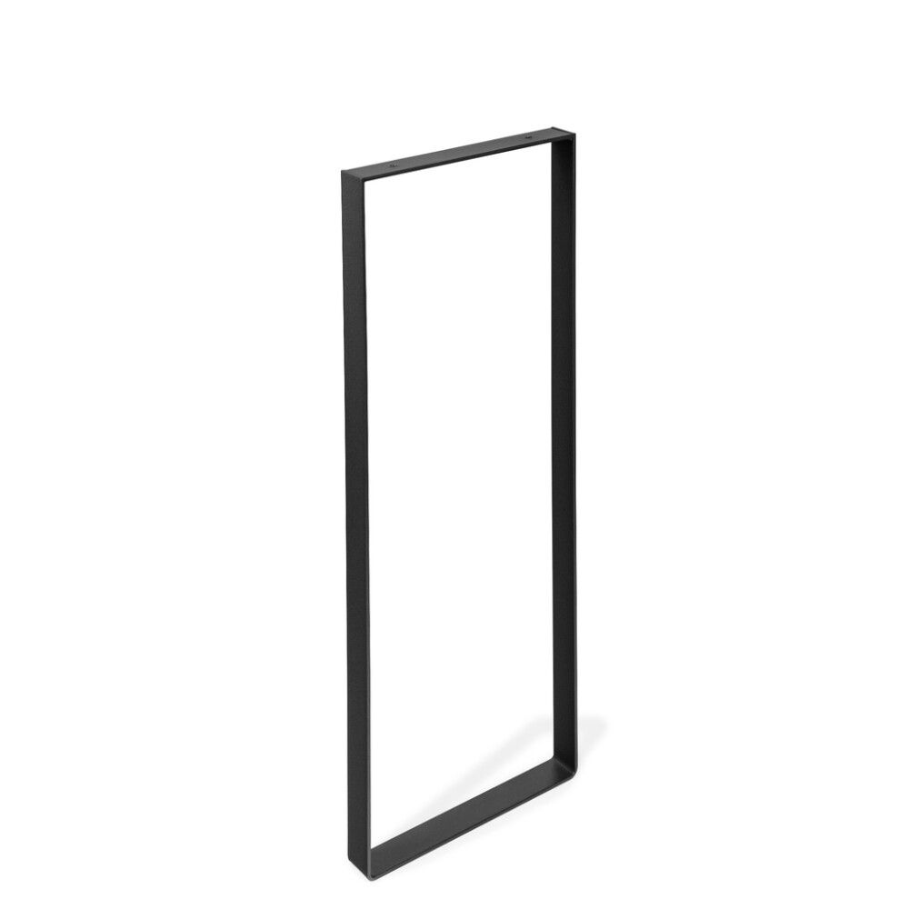 Pöydänjalka REI 80 x 30 cm mattamusta teräs