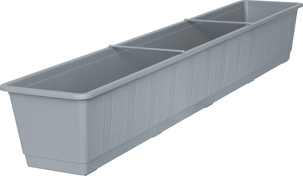 Parvekelaatikko Standard 100 cm Harmaa