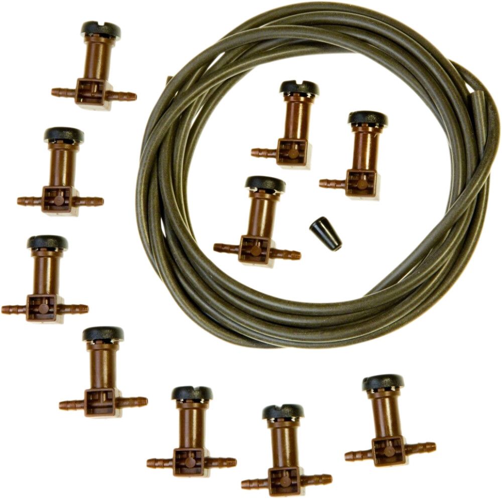 Tippusuuttimet Blumat 10 kpl ja letku 2 m