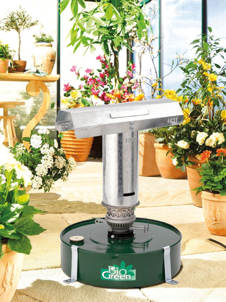 Kasvihuonelämmitin BioGreen 2-liekkinen