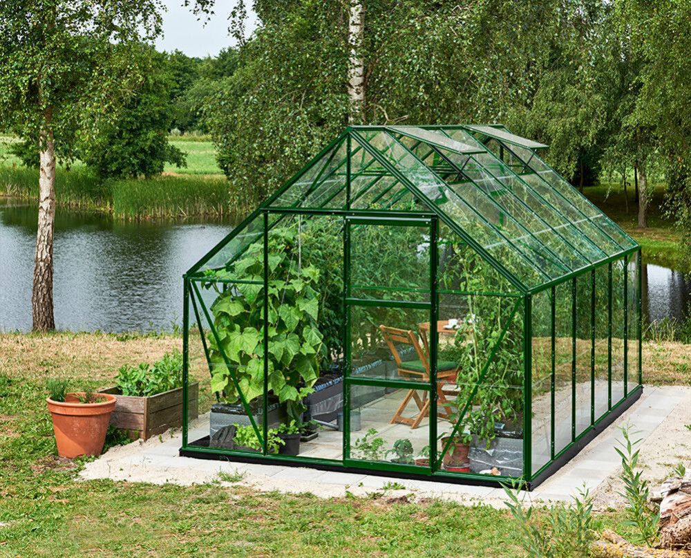 Kasvihuone Halls Universal vihreä 9,9 m²
